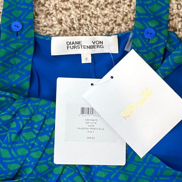 Diane Von Furstenberg Lilita Silk Maxi Dress - NWT - Picture 6 of 7